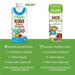 Orgain Organic Kids Vegan Protein Nutritional Shakes, Chocolate - 8g of Protein, Contains Fiber and 23 Vitamins and Minerals, Plant Based, No Gluten or Soy, Non-GMO, 8 Fl Oz (Pack of 12) - Image 6